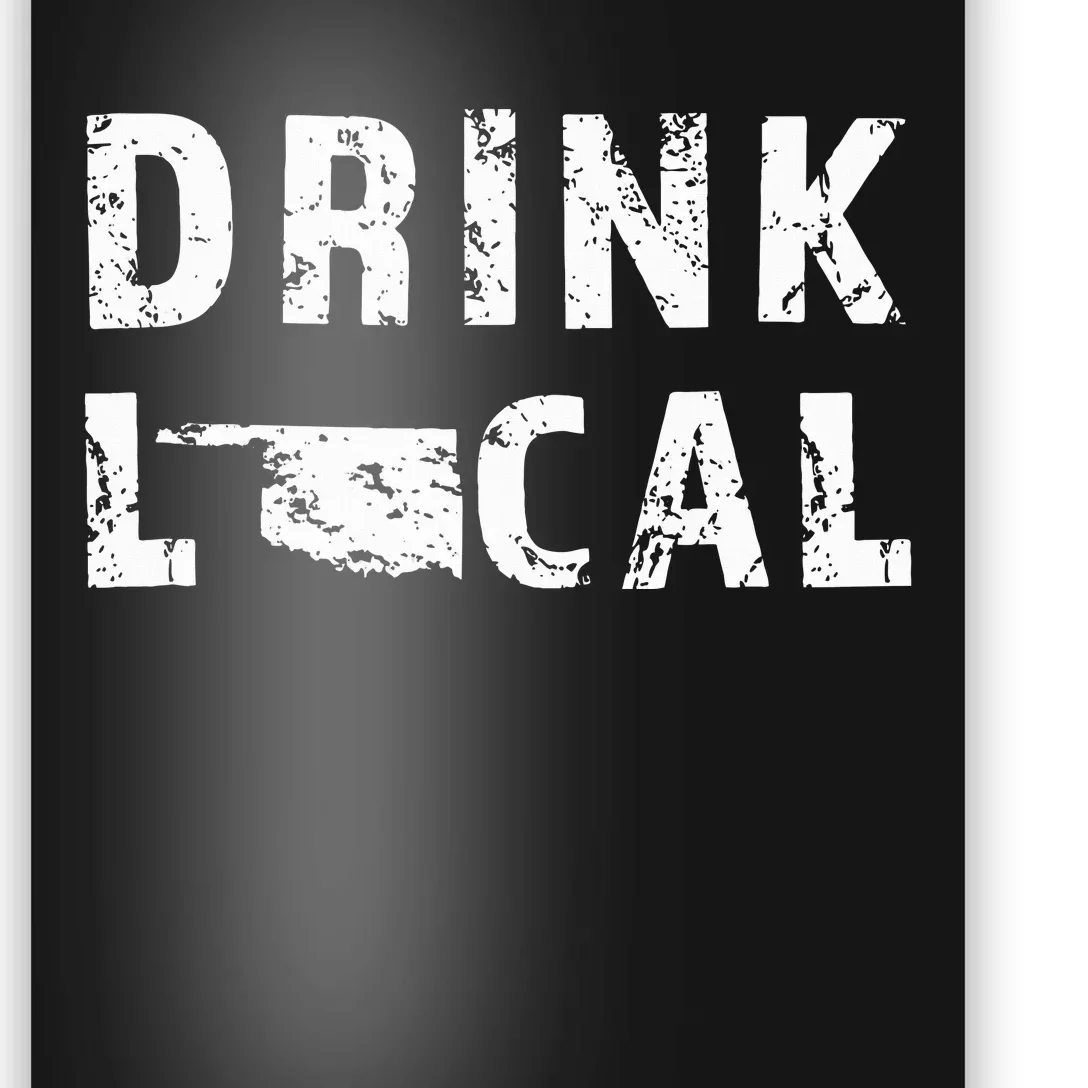 Drink Local Oklahoma Craft Beer Ok Brewers & Breweries Poster