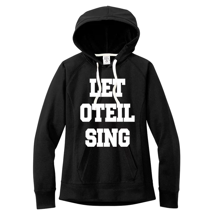 Drjaimefriedman Let Oteil Sing Women's Fleece Hoodie