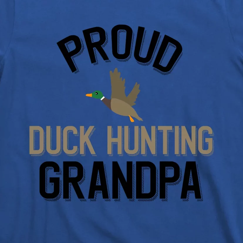 Duck Lover Proud Duck Hunting Grandpa Gift T-Shirt