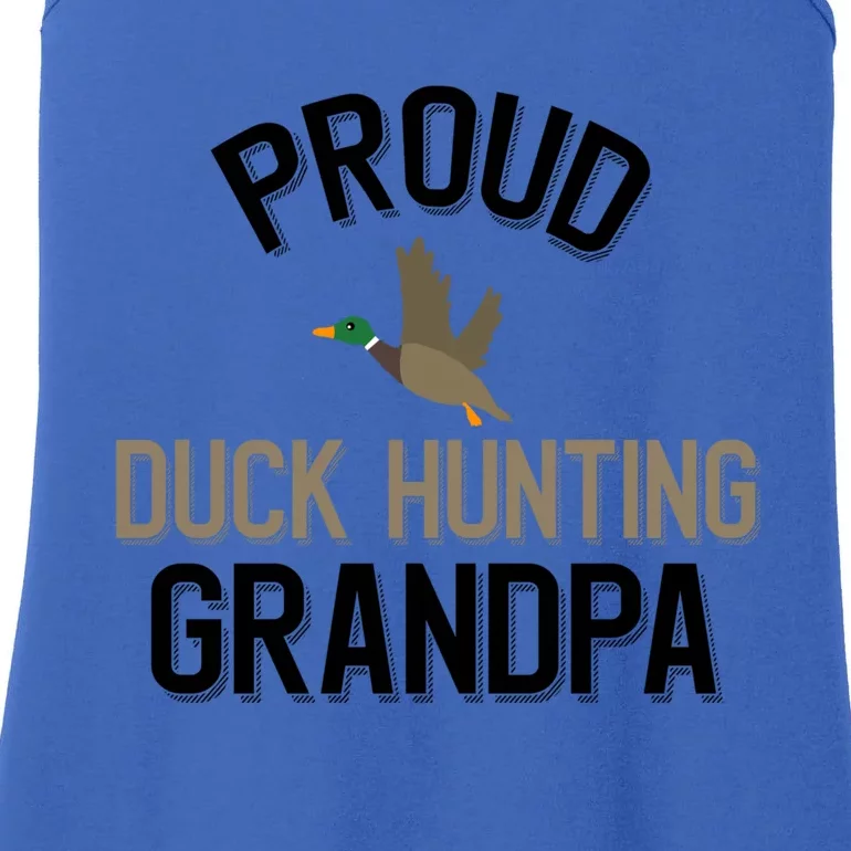 Duck Lover Proud Duck Hunting Grandpa Gift Ladies Essential Tank