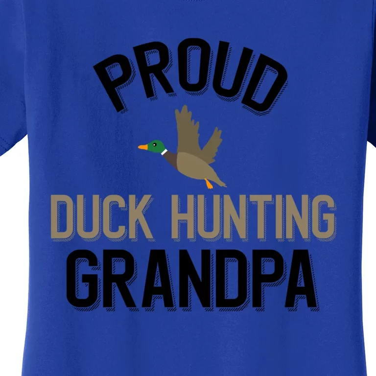 Duck Lover Proud Duck Hunting Grandpa Gift Women's T-Shirt