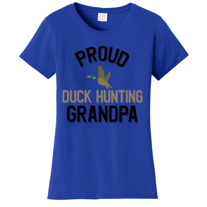 Duck Lover Proud Duck Hunting Grandpa Gift Women's T-Shirt