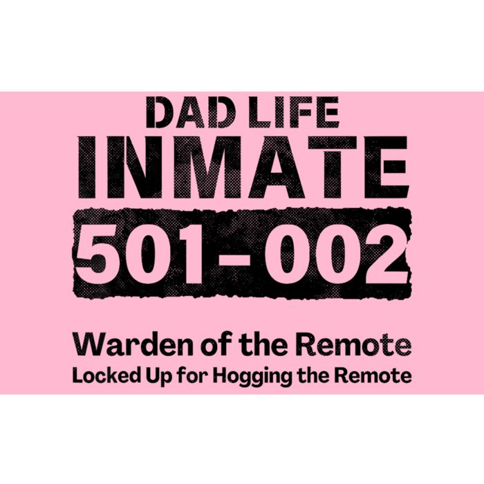 Dad Life Prisoner Inmate Funny Jail Halloween Costume Bumper Sticker