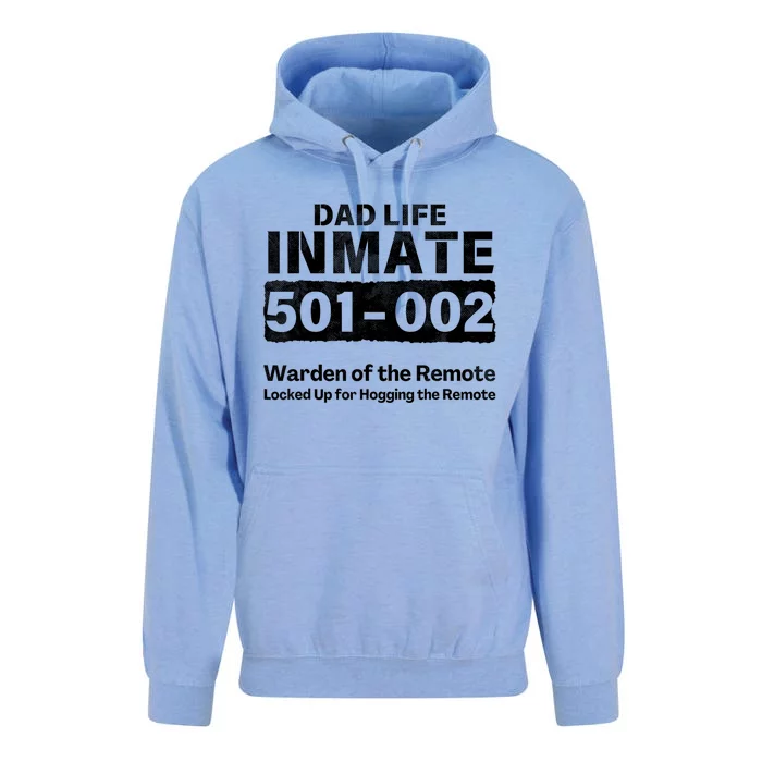 Dad Life Prisoner Inmate Funny Jail Halloween Costume Unisex Surf Hoodie