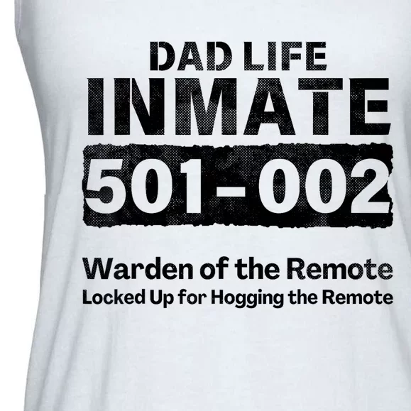 Dad Life Prisoner Inmate Funny Jail Halloween Costume Ladies Essential Flowy Tank