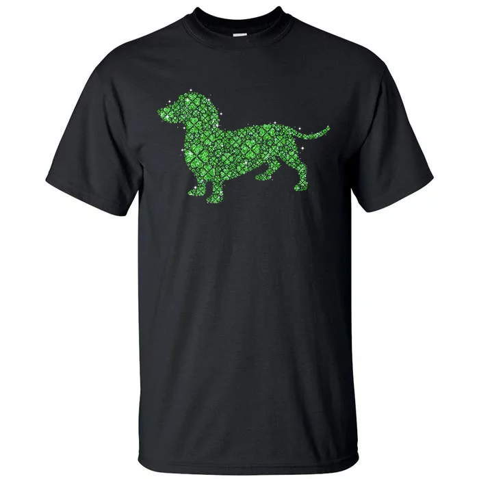 Dog Lucky Patrick Day Tall T-Shirt