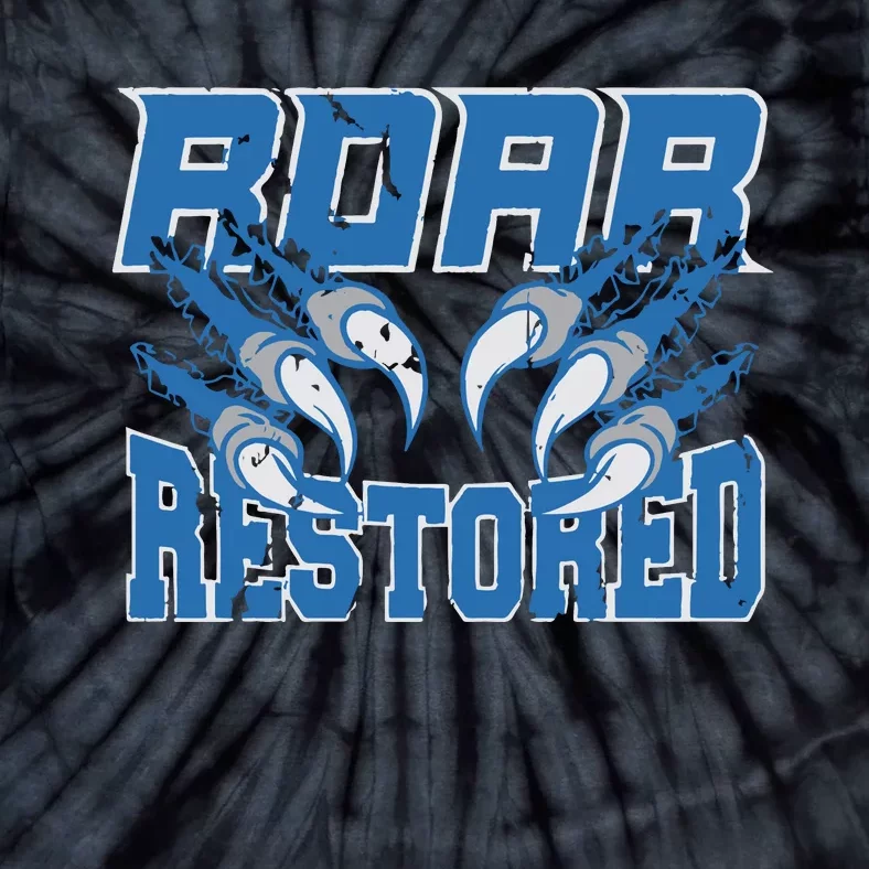 Detroit Lion Roar Restored Tie-Dye T-Shirt