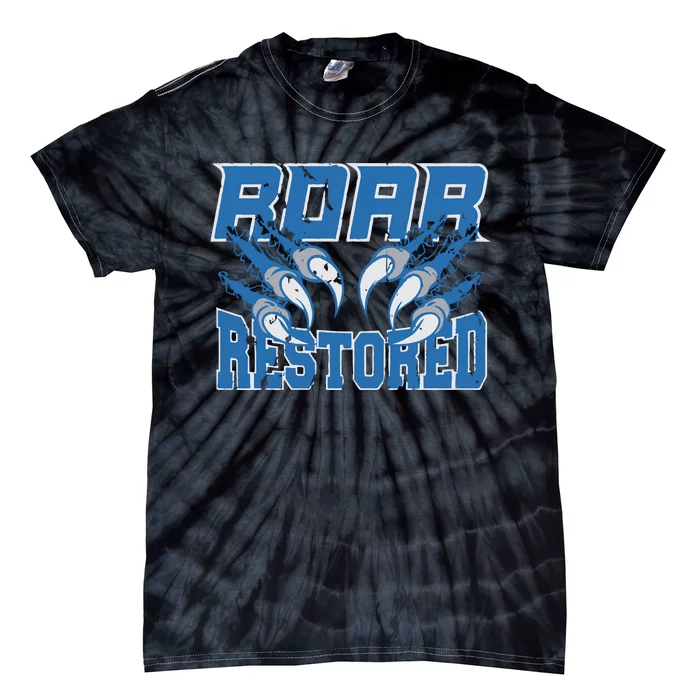 Detroit Lion Roar Restored Tie-Dye T-Shirt