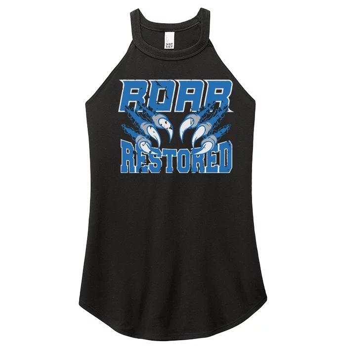 Detroit Lion Roar Restored Women’s Perfect Tri Rocker Tank