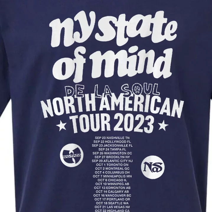 De La Soul Ny State Of Mind Sueded Cloud Jersey T-Shirt