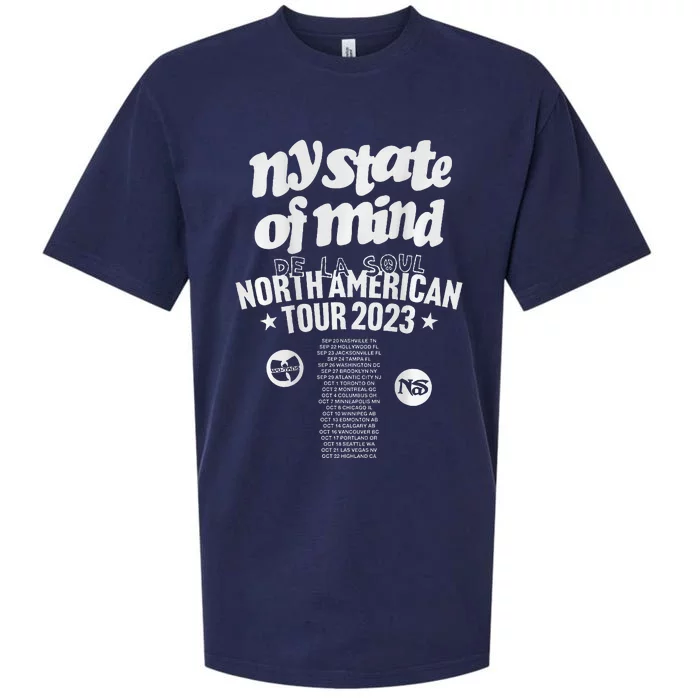 De La Soul Ny State Of Mind Sueded Cloud Jersey T-Shirt