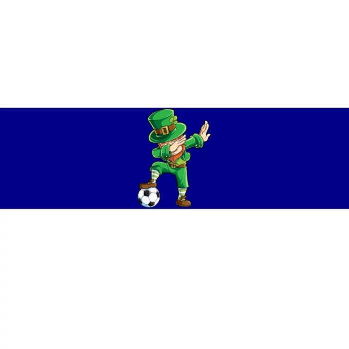 Dabbing Leprechaun St Patricks Day Soccer Sports Gift Bumper Sticker