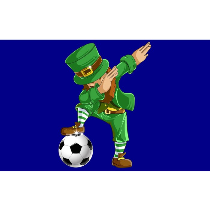 Dabbing Leprechaun Soccer St Patricks Day Sports Gift Bumper Sticker