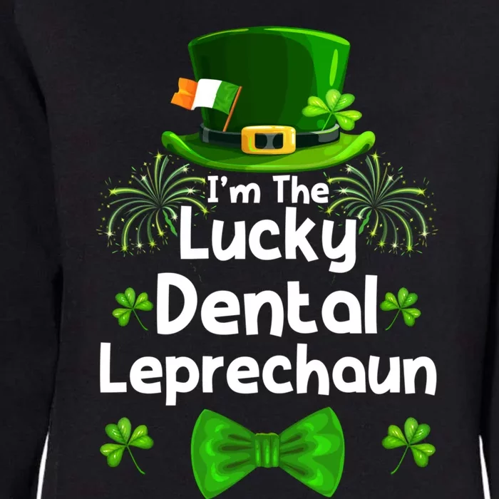 Dental Leprechaun St Patrick's Day Dentists Assistant Gift Womens California Wash Sweatshirt