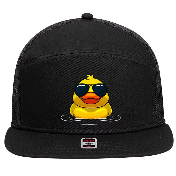 Duck Lovers Sunglasses Cool and Stylish Eyewear for All Ages 7 Panel Mesh Trucker Snapback Hat