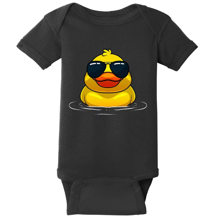 Duck Lovers Sunglasses Cool and Stylish Eyewear for All Ages Baby Bodysuit