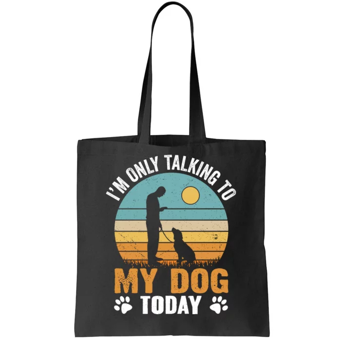 Dog LoverS Solitude Tote Bag