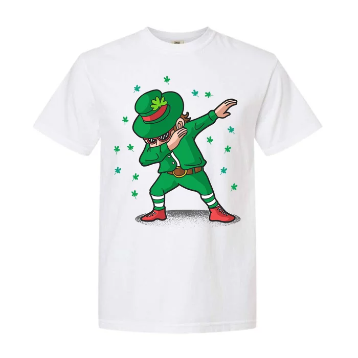 Dabbing Leprechaun St Patricks Day Party Garment-Dyed Heavyweight T-Shirt