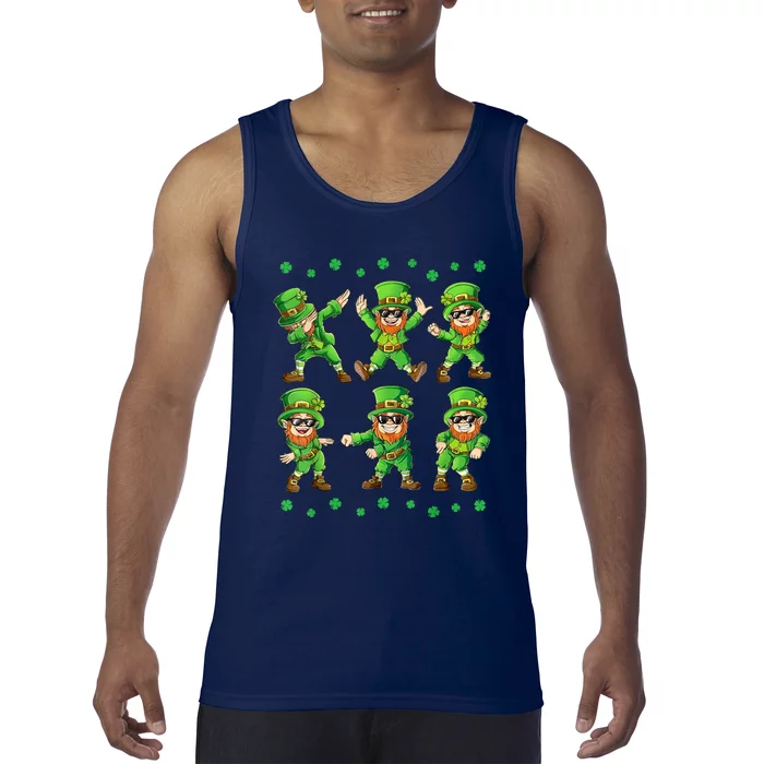 Dancing Leprechauns St Patrick's Day Tank Top