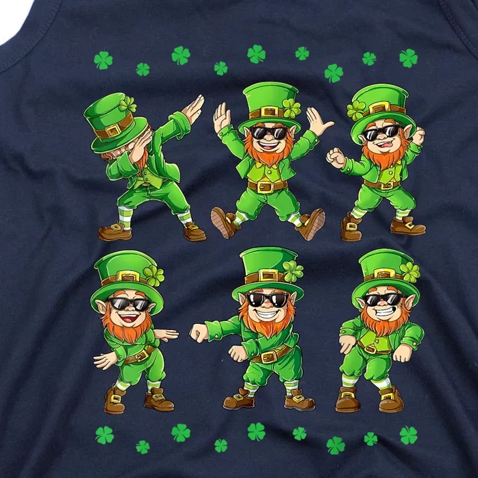 Dancing Leprechauns St Patrick's Day Tank Top