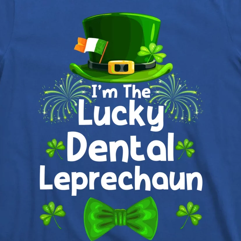 Dental Leprechaun St Patrick's Day Dentists Assistant Meaningful Gift T-Shirt