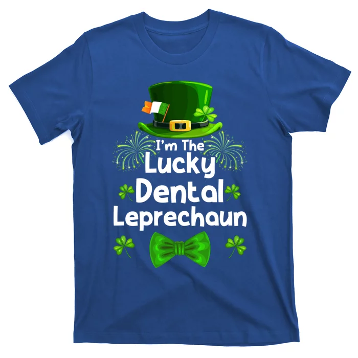 Dental Leprechaun St Patrick's Day Dentists Assistant Meaningful Gift T-Shirt