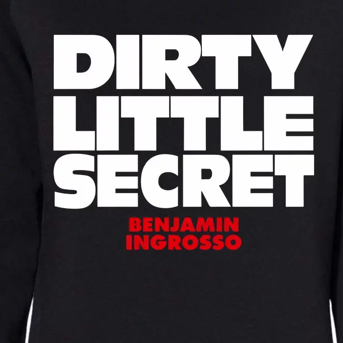 Dirty Little Secret Benjamin Ingrosso Womens California Wash Sweatshirt