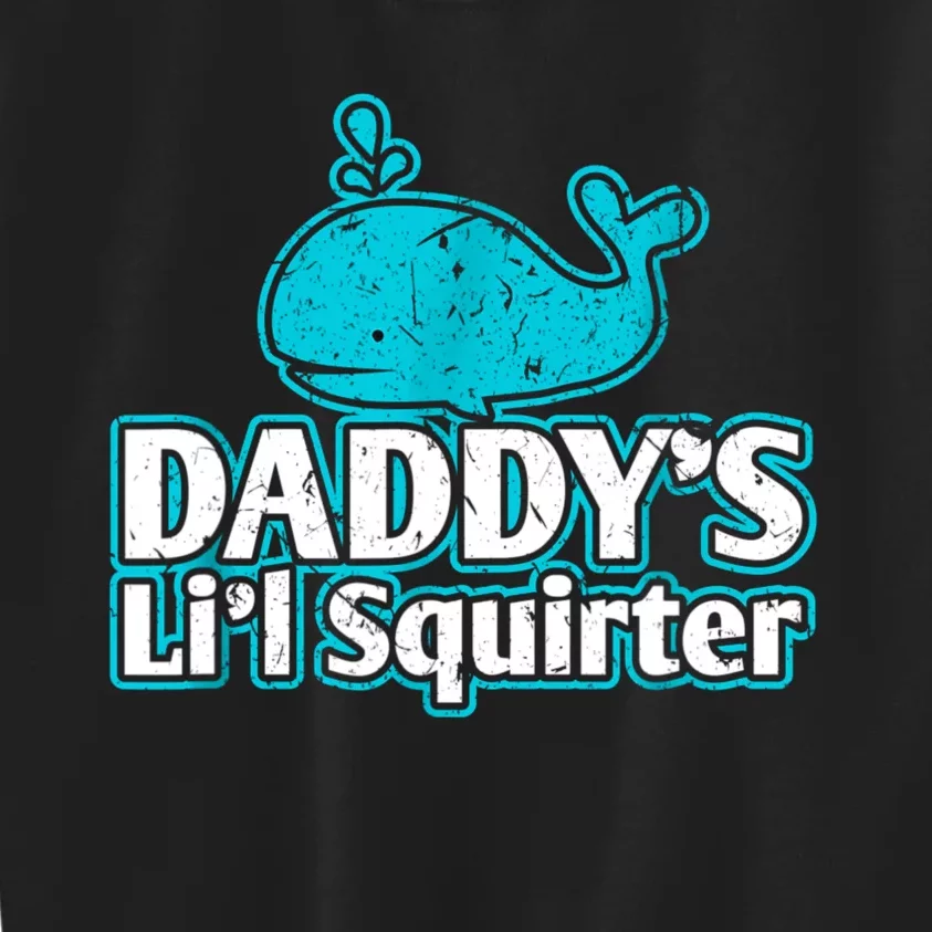 Daddy's Li'l Squirter ABDL DDLG BDSM Sexy Kink Fetish Sub Kids Sweatshirt