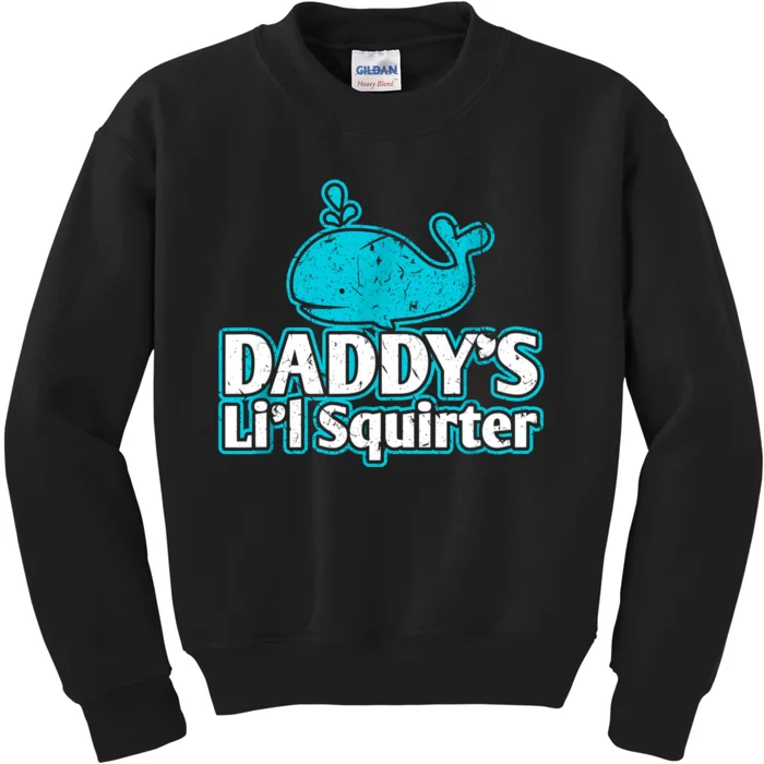 Daddy's Li'l Squirter ABDL DDLG BDSM Sexy Kink Fetish Sub Kids Sweatshirt