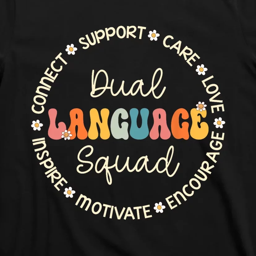 Dual Language Squad Appreciation Week Back To School T-Shirt