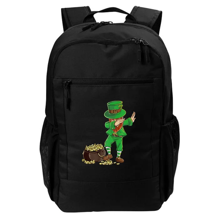 Dabbing Leprechaun St Patricks Day Funny Irish Humor Party Daily Commute Backpack