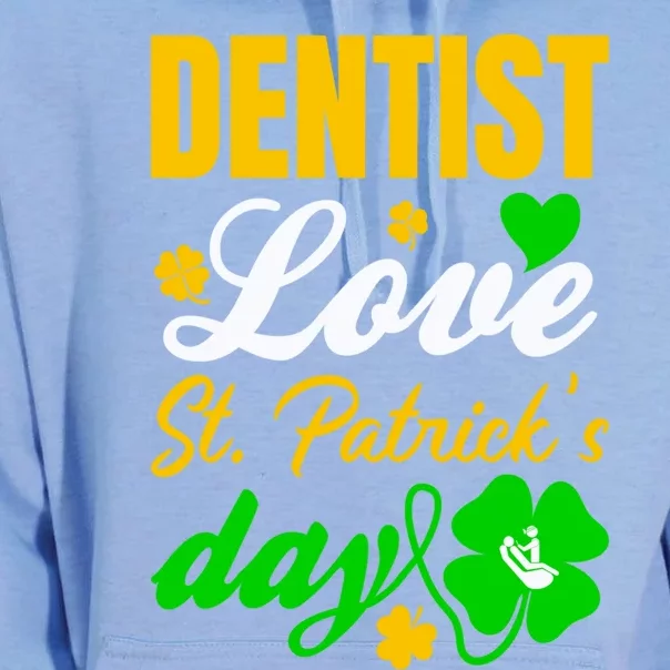 Dentist Love St Patricks Day Gift Dental Gift Unisex Surf Hoodie