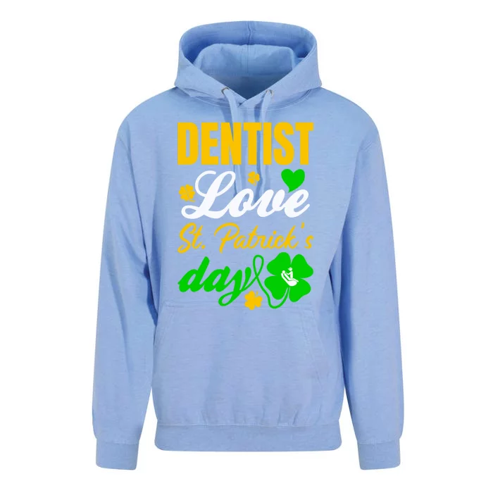 Dentist Love St Patricks Day Gift Dental Gift Unisex Surf Hoodie