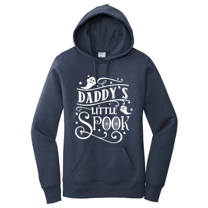 Daddys Little Spook Funny Halloween Great Gift Women's Pullover Hoodie