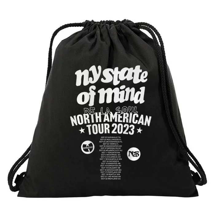 De La Soul Ny State Of Mind Drawstring Bag