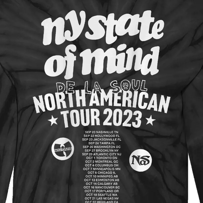 De La Soul Ny State Of Mind Tie-Dye Long Sleeve Shirt