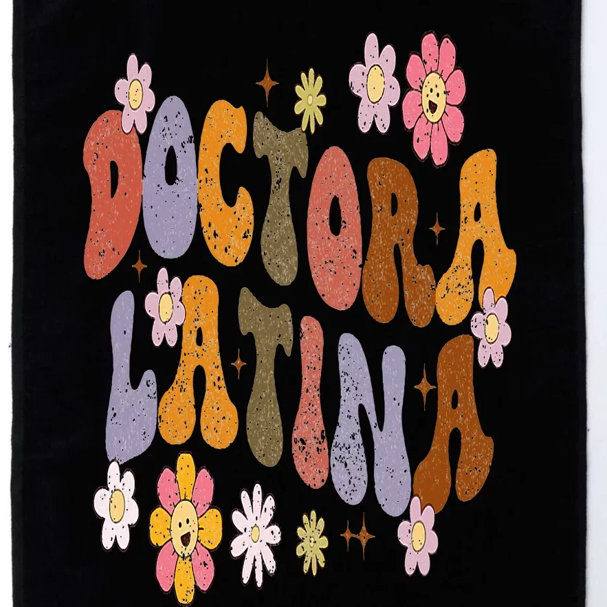 Doctora Latina Spanish Doctor Physician Educated Latina Grad Platinum Collection Golf Towel