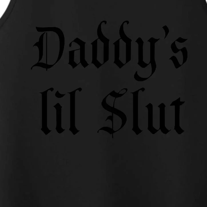 DADDY'S LIL SLUT Performance Tank