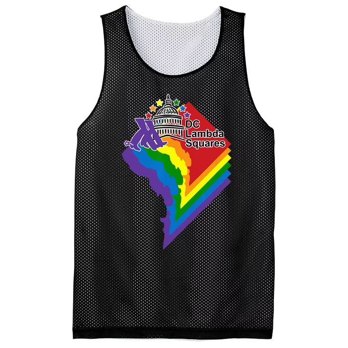 DC Lambda Squares Apparel Mesh Reversible Basketball Jersey Tank