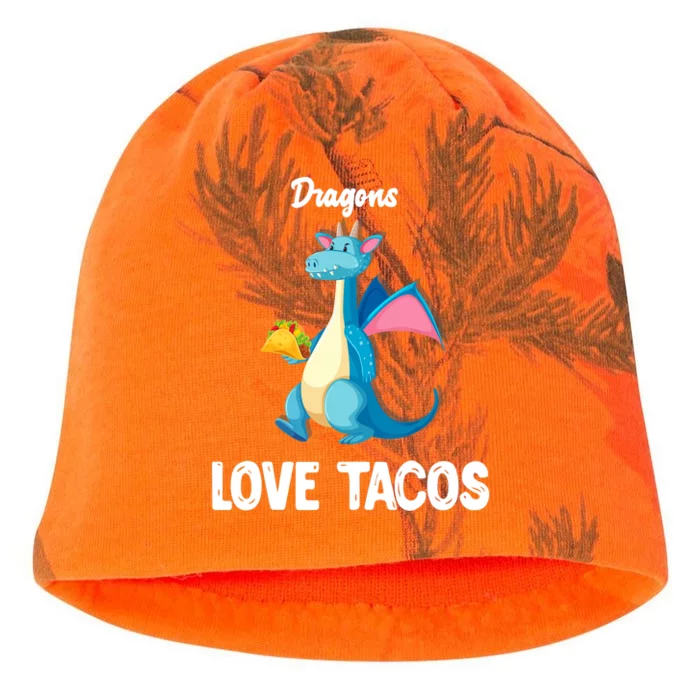 Dragons Love Tacos Funny Tacos Lover Gifts Kati - Camo Knit Beanie