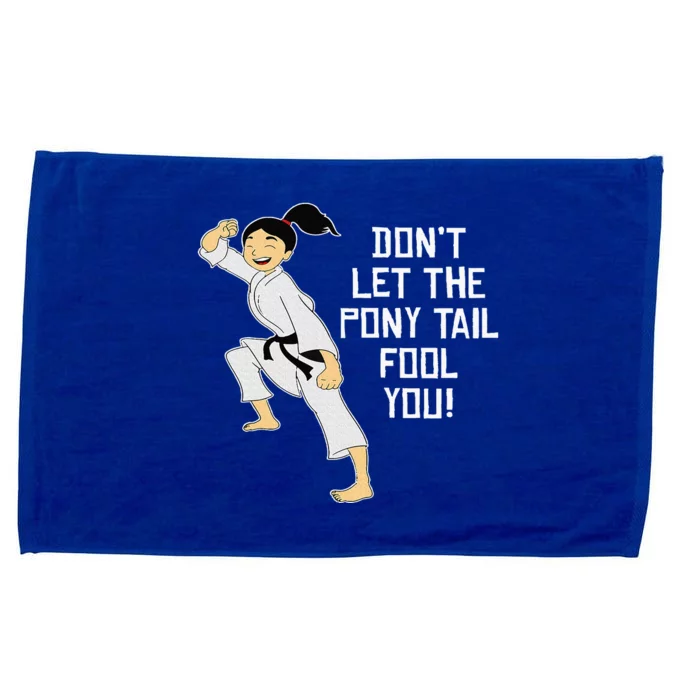 Dont Let The Ponytail Fool You Microfiber Hand Towel