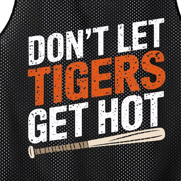 DonT Let Tiger Get Hot Mesh Reversible Basketball Jersey Tank