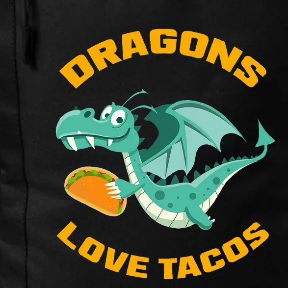 Dragons Love Tacos Funny Taco Daily Commute Backpack