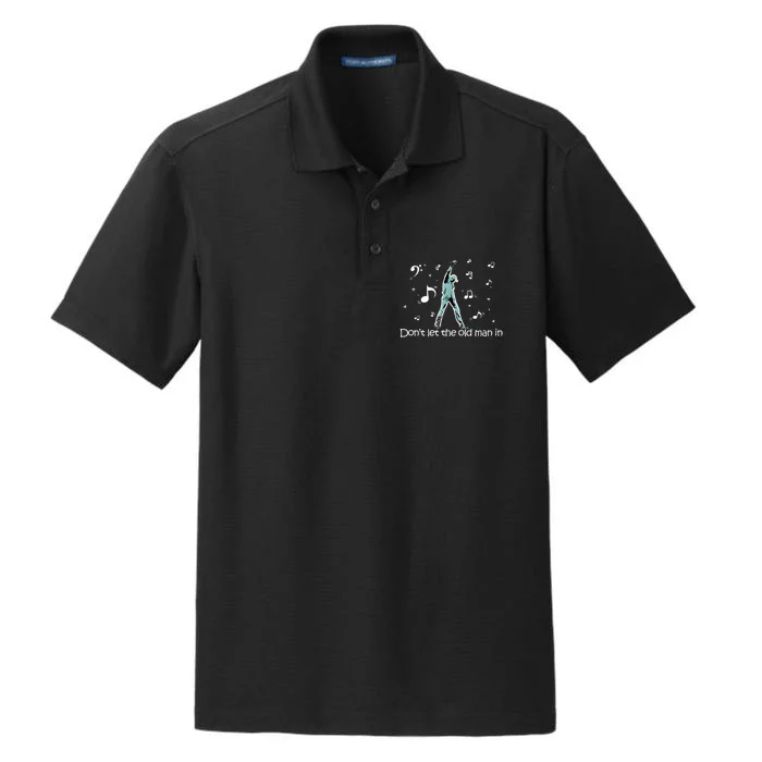 DonT Let The Old Man In Classical Music Notes Dry Zone Grid Performance Polo