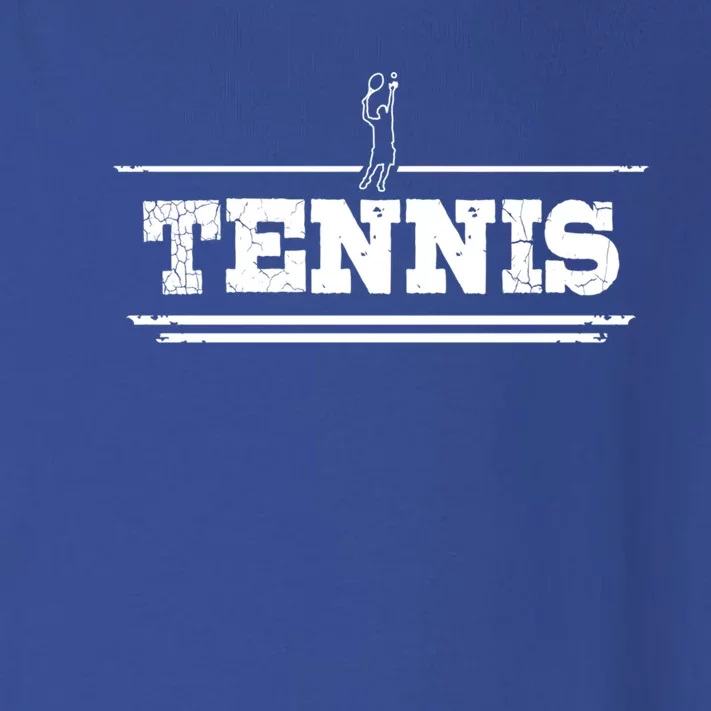 Distressed Look Tennis Gift For Tennis Players Gift Toddler Long Sleeve Shirt