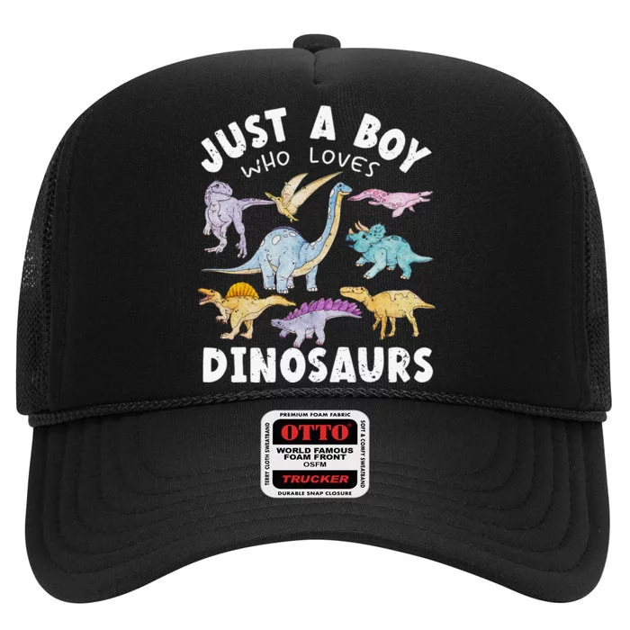 Dinosaur Lover Tee Dinosaur Tee Dino High Crown Mesh Trucker Hat