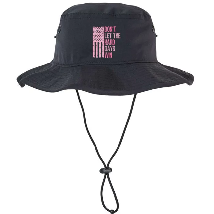 Dont Let The Hard Days Win Funny Inspirational Sayings Legacy Cool Fit Booney Bucket Hat