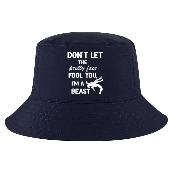 Don't Let The Pretty Face Fool You Wrestling Cool Comfort Performance Bucket Hat