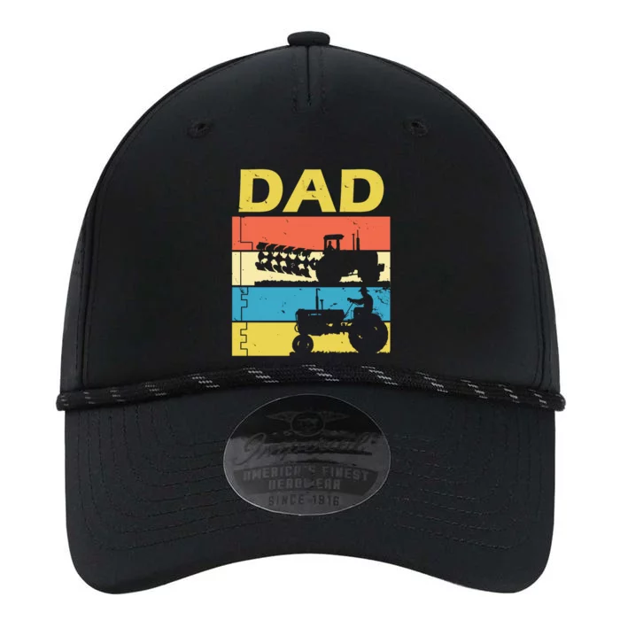 Dad Life Tractor Farmer Retro Tractor Performance The Dyno Cap