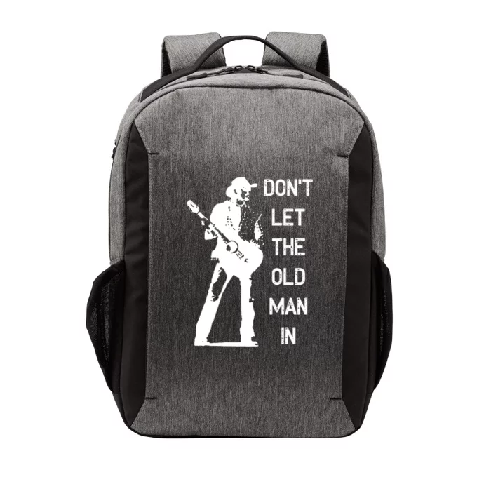 DonT Let The Old Man In Vintage Standing With A Guitar Vector Backpack